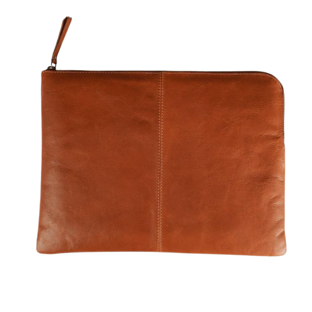 Authentic leather laptop sleeves best sale