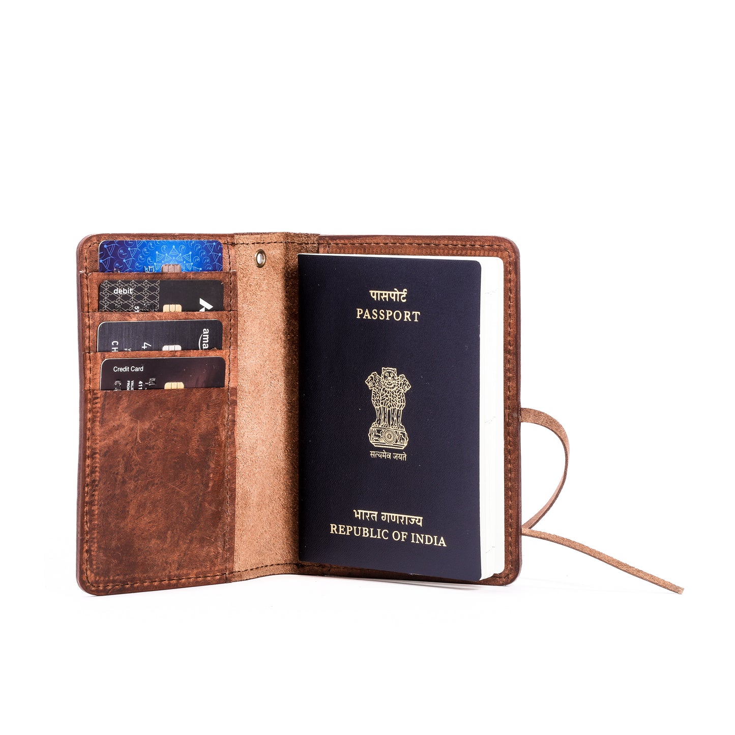 Wanderlust - Leather Passport Cover