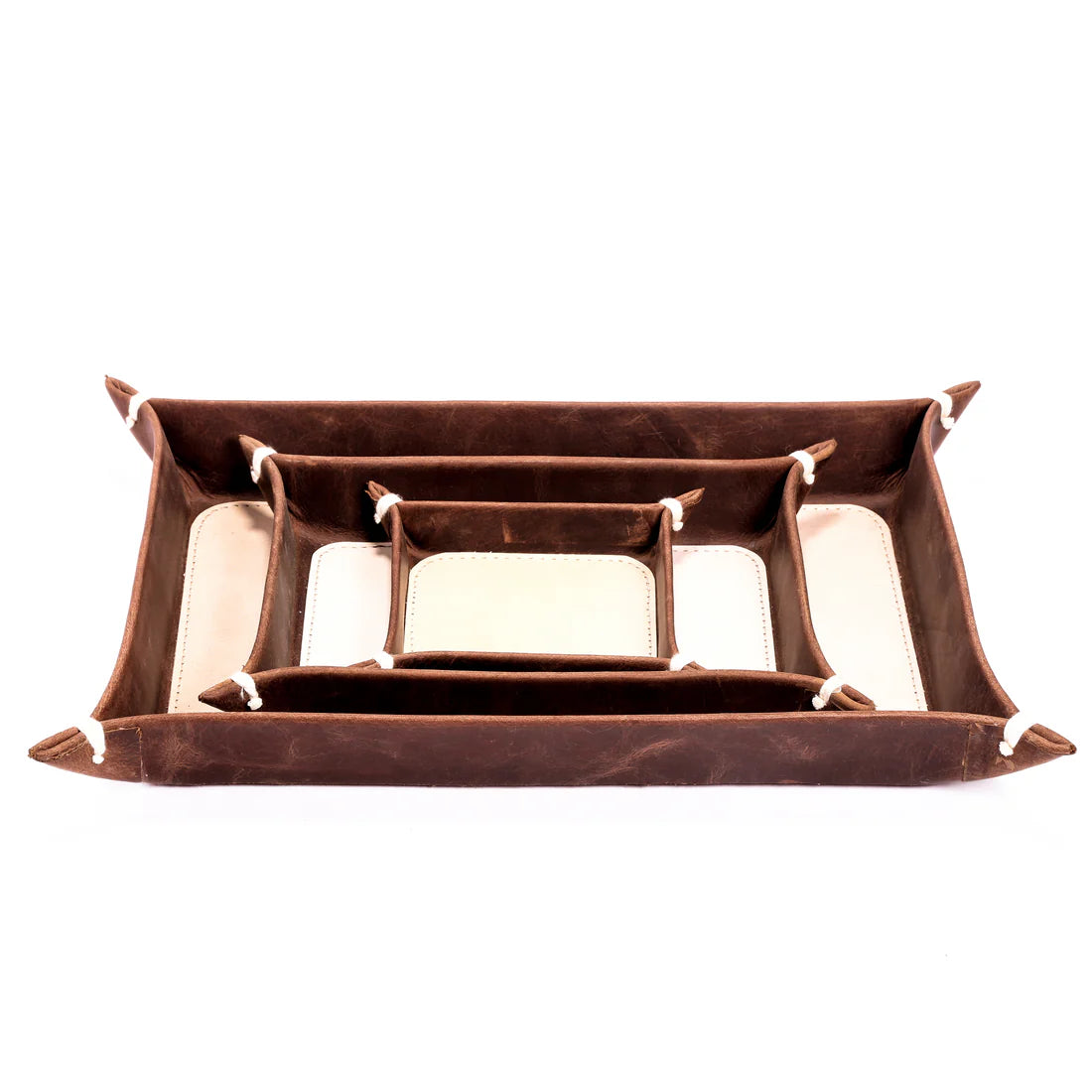 Plateau - Leather Valet Tray - Large