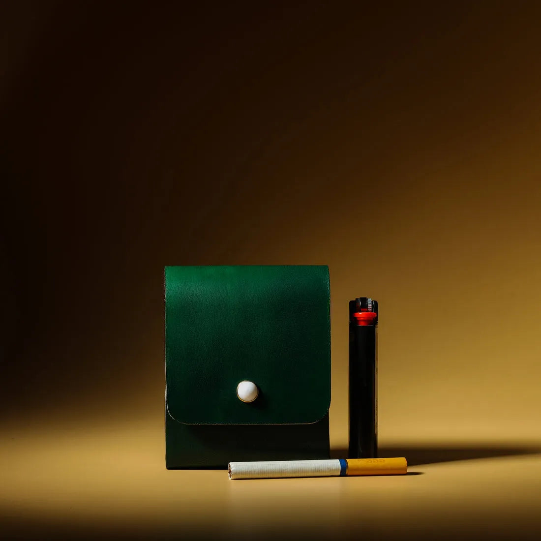 sobo - cigarette case with lighter Emerald Sea