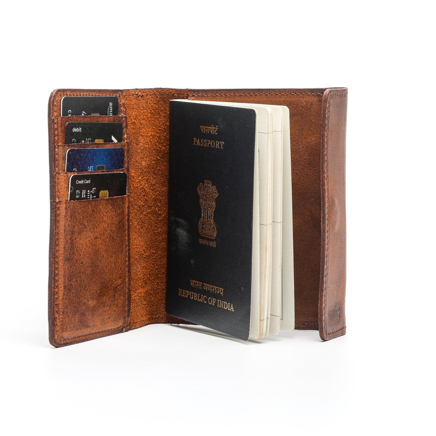 Wanderlust - Leather Passport folio