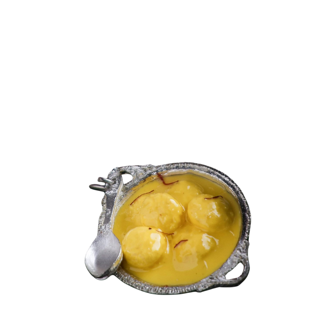 Rasmalai Miniature Fridge Magnet