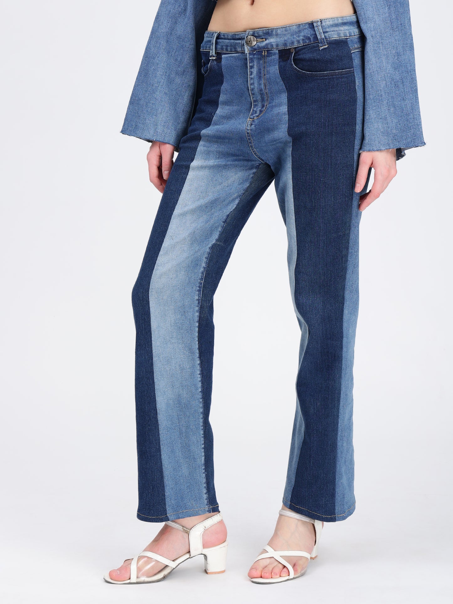 DOUBLE SHADE PANT(BLUE)