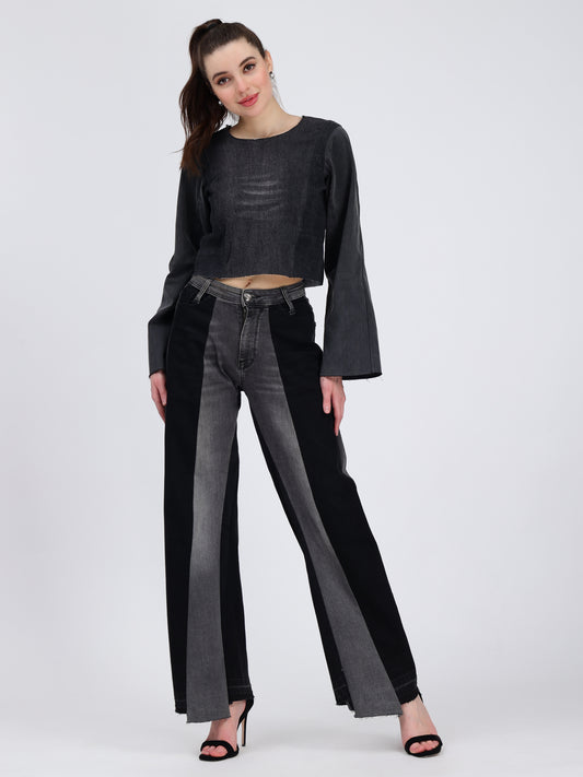 DOUBLE SHADE PANT BLACK