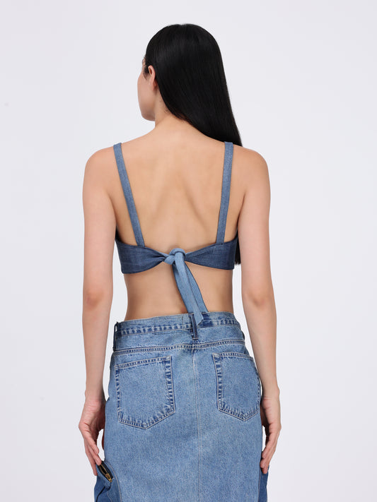 BACK KNOT  BRALET TOP