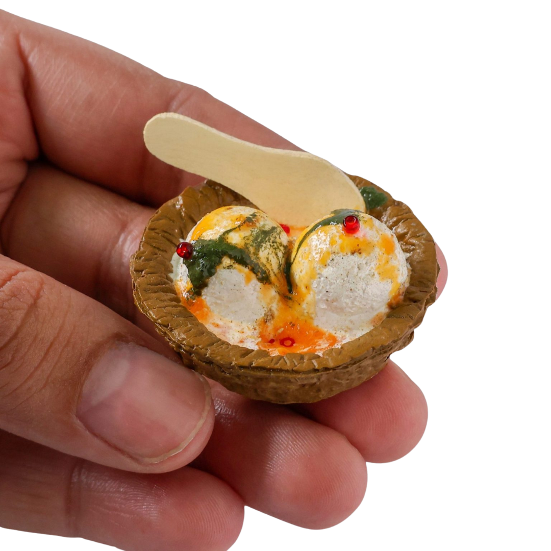 Dahi Vada Miniature Fridge Magnet