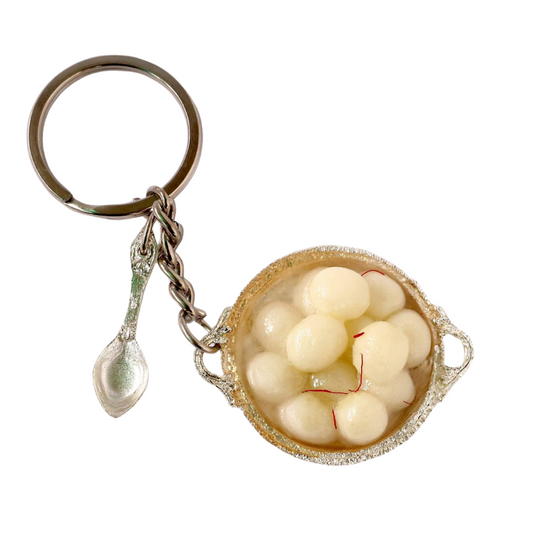 Rasgulla Miniature Keychain