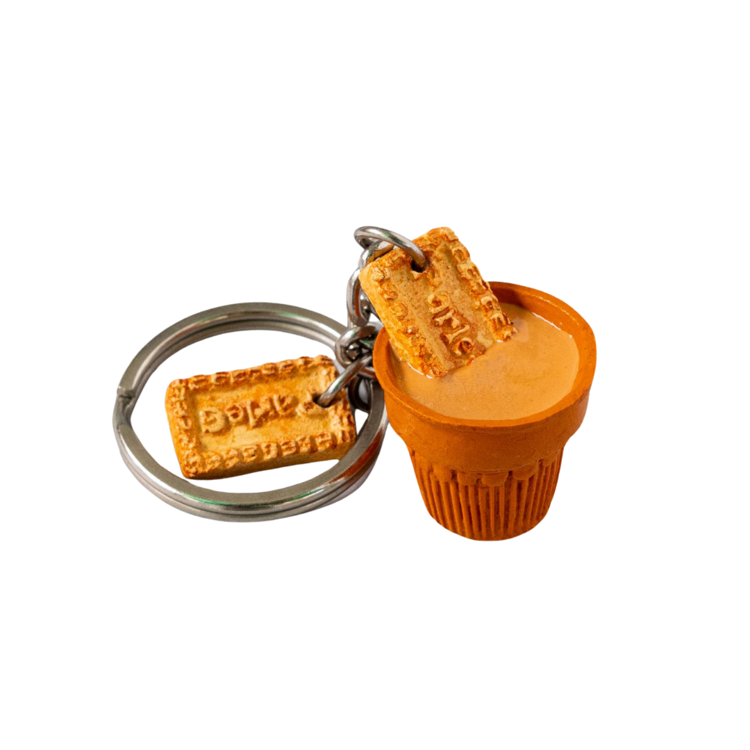 Chai biskut Miniature Keychain