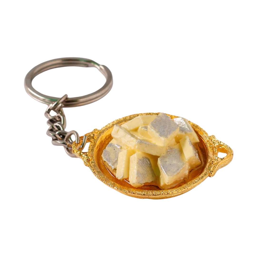 Kaju Katli Keychain