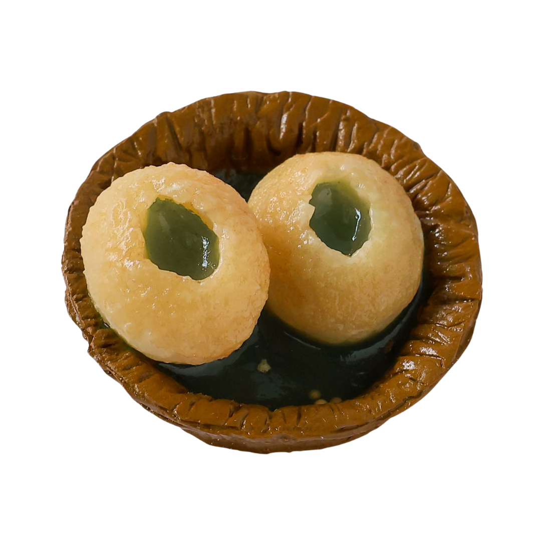 Pani Puri Miniature Fridge Magnet