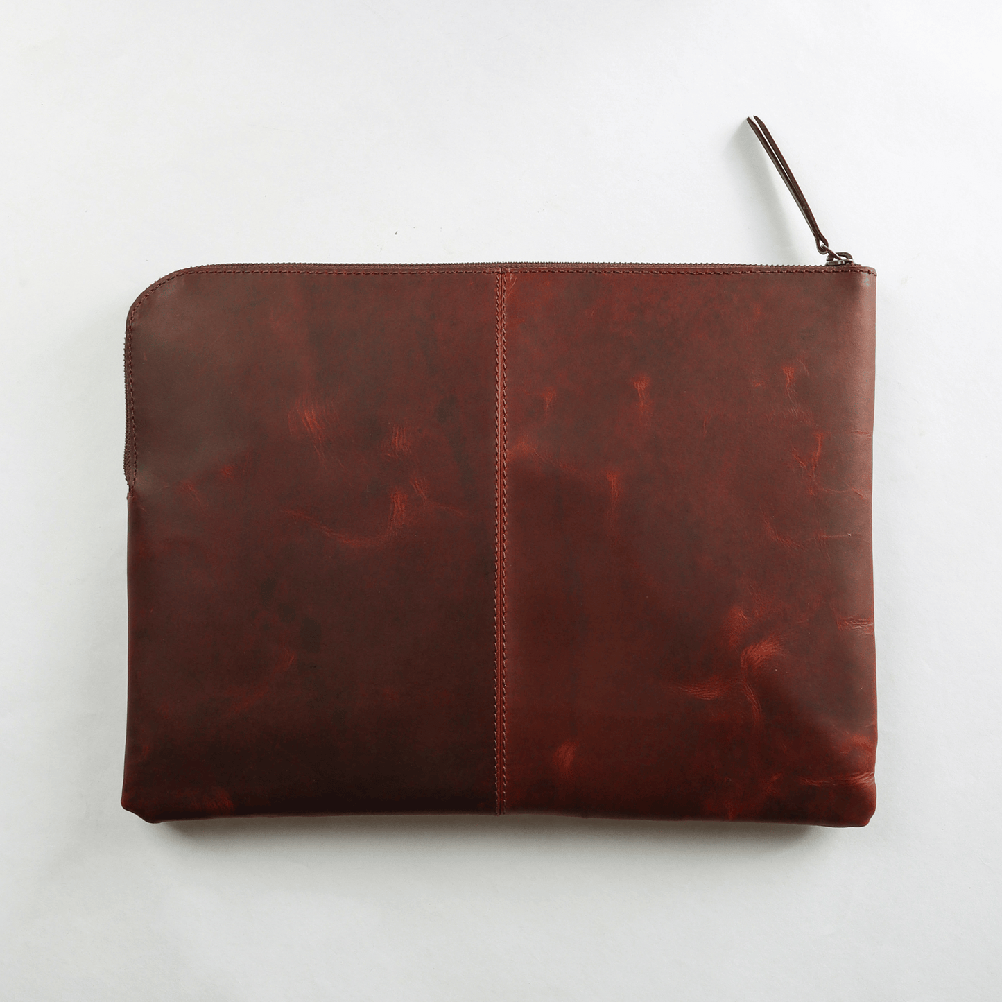 Sleek Macbook Sleeve Genuine Leather Laptop Bag Tan Touch