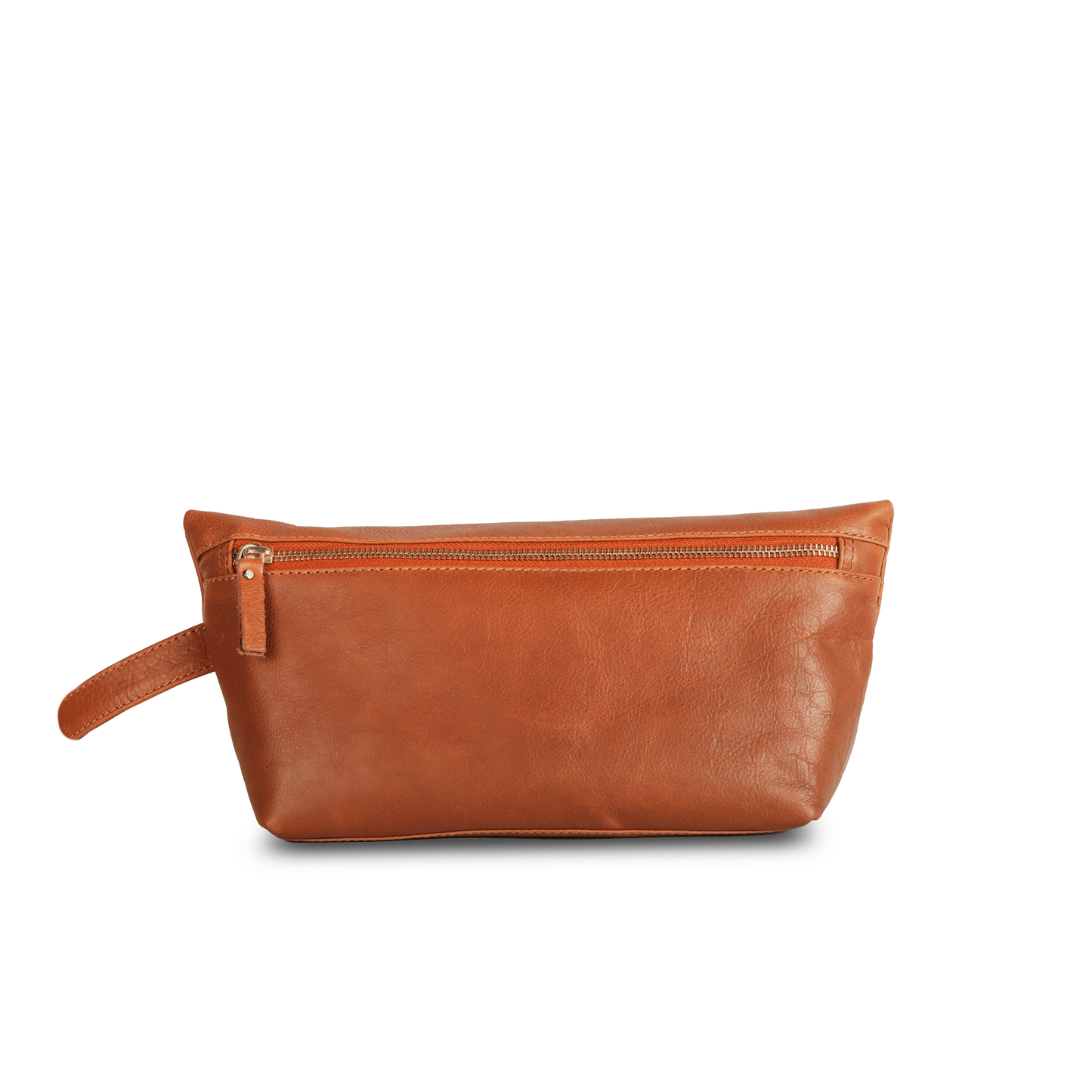 Carry Adventure Genuine Leather Makeup Pouch Sepia Wine