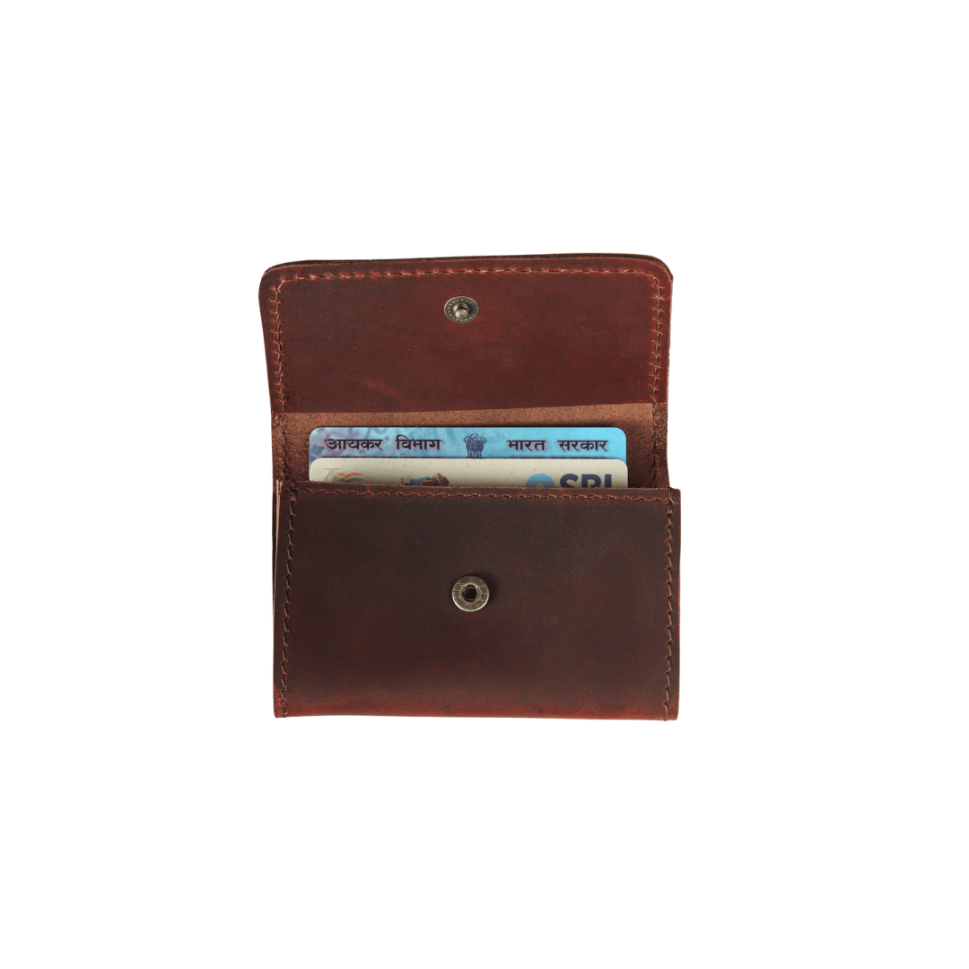 Miniguard Card Coin Pouch Muddy Brown