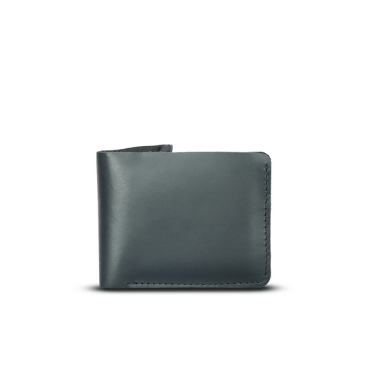 Mini Pocket Glam Leather Wallet Midnight Blue