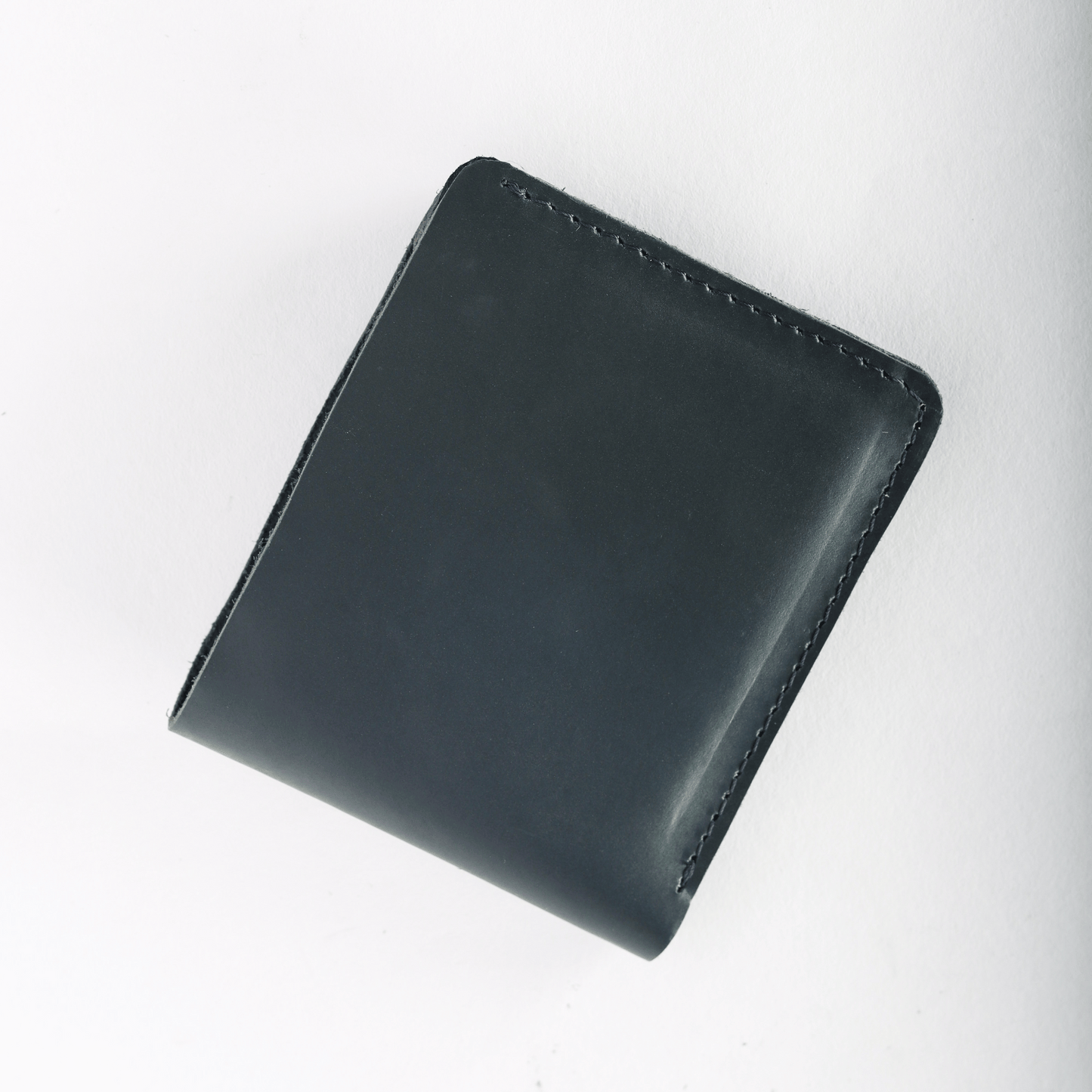 Mini Pocket Glam Leather Wallet Midnight Blue