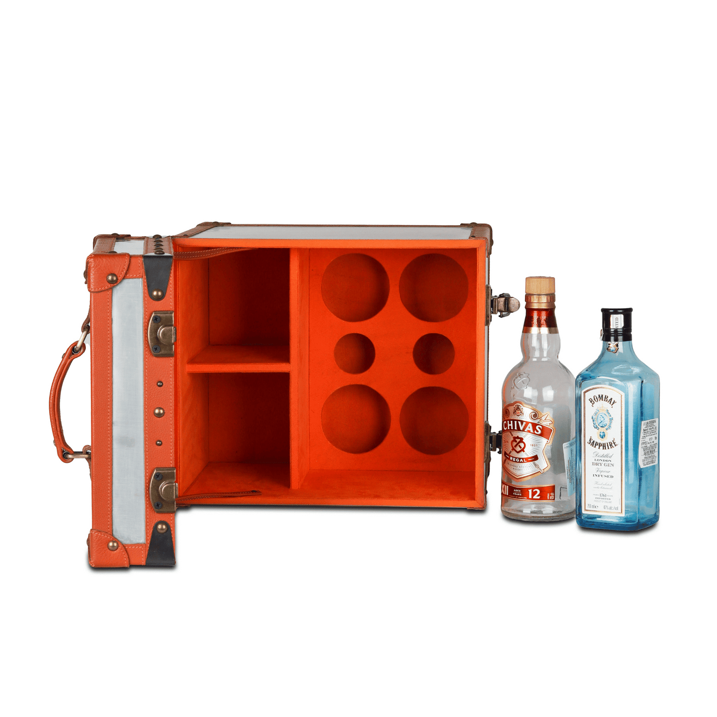 Portable Brief Case Bar