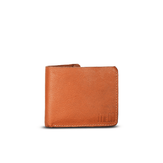 Mini Glam Leather Wallet Tan Touch