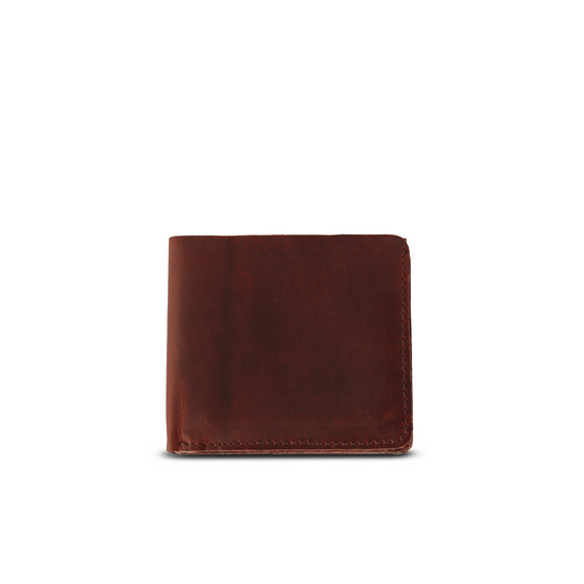 Mini Glam Leather Wallet Sepia Wine