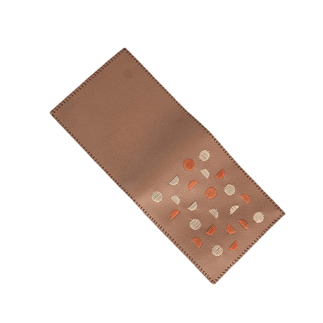 Hand Made And Upcycled Designer Wallets - Sunrise (Brown)