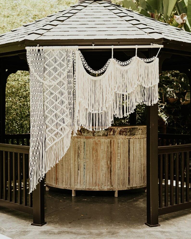 Cuddly Cloud Knots - Macrame Wedding Backdrop