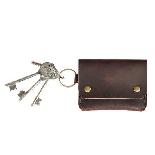 Grip Clip Card & Key Holder Muddy Brown