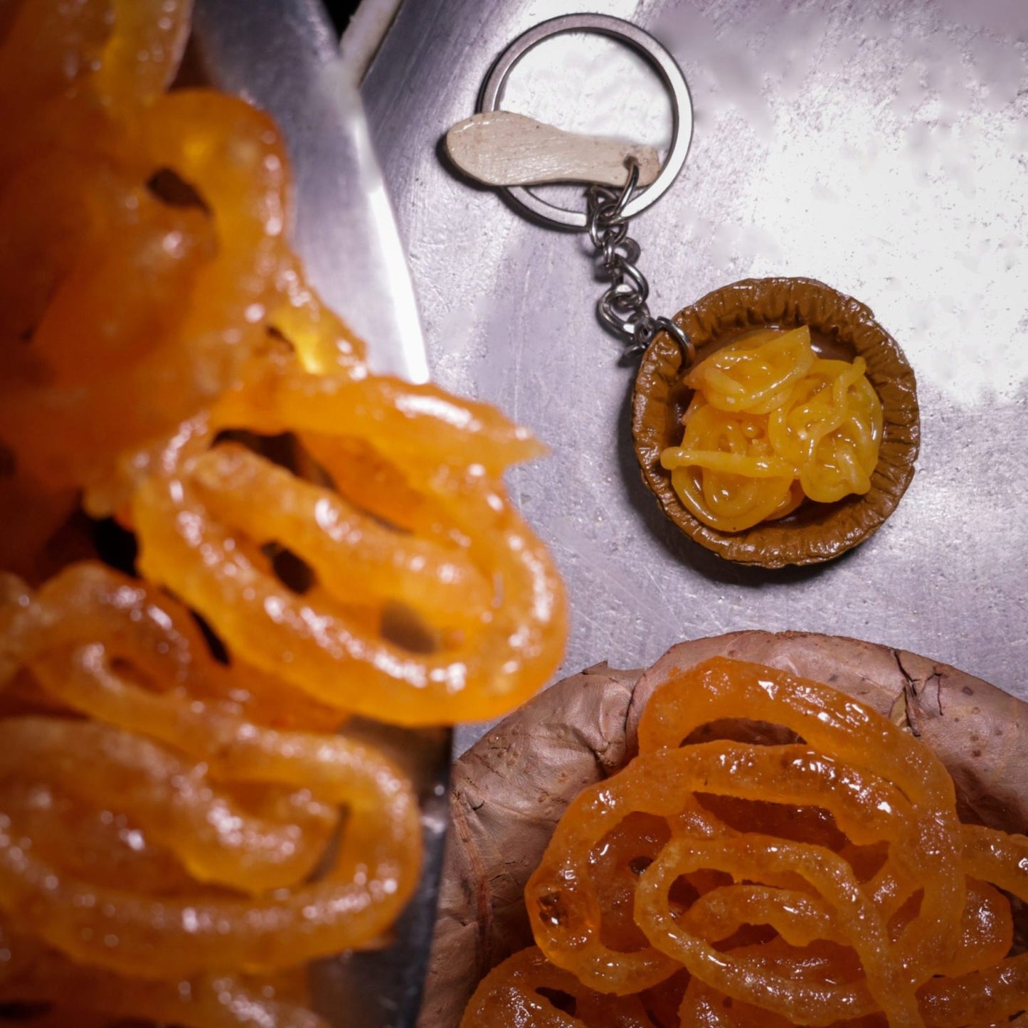 Jalebi Miniature Keychain