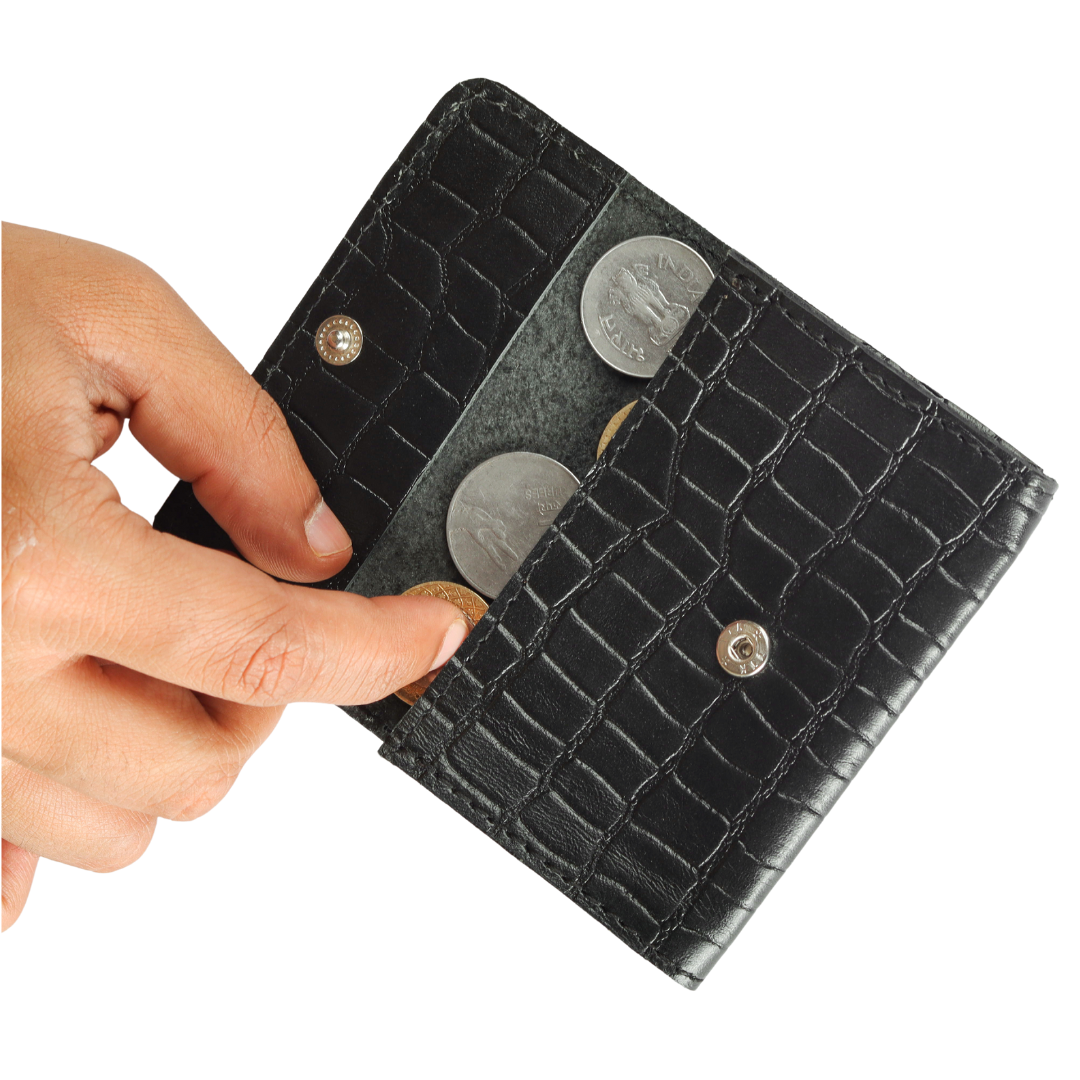 Miniguard Card Coin Pouch Ebony Black